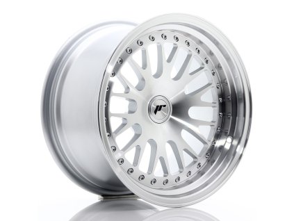 JR Wheels JR10 16x9 ET10-20 Blank Silver Machined Face