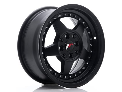 JR Wheels JR6 15x7 ET35 4x100/114 Matt Black