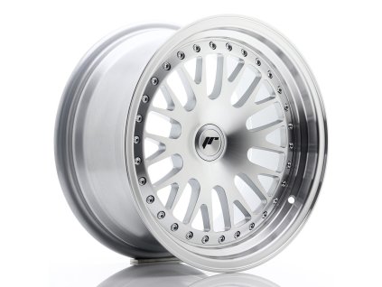 JR Wheels JR10 16x8 ET20 Blank Silver Machined Face