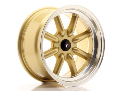 JR Wheels JR19 16x8 ET-20-0 BLANK Gold