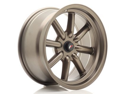 JR Wheels JR19 17x8 ET-20-0 BLANK Matt Bronze