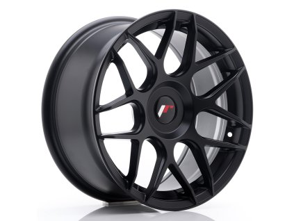 JR Wheels JR18 17x8 ET35 Blank Matt Black