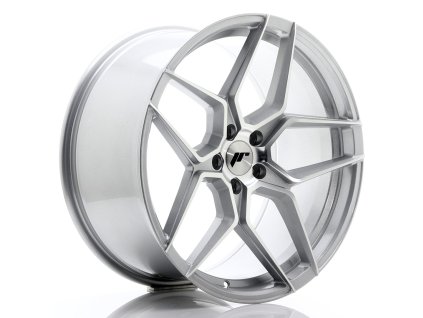JR Wheels JR34 20x10 ET40 5x120 Silver Machined Face
