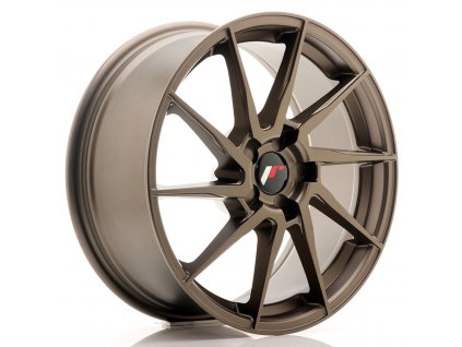 JR Wheels JR36 18x8 ET20-52 5H BLANK Matt Bronze