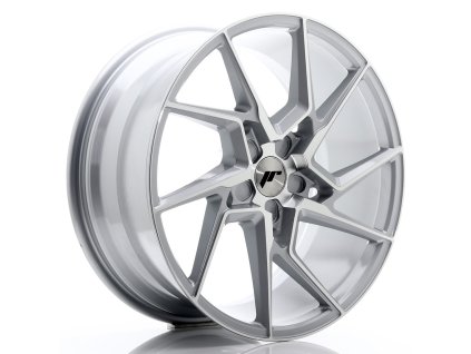 JR Wheels JR33 20x9 ET20-48 5H BLANK Silver Machined Face