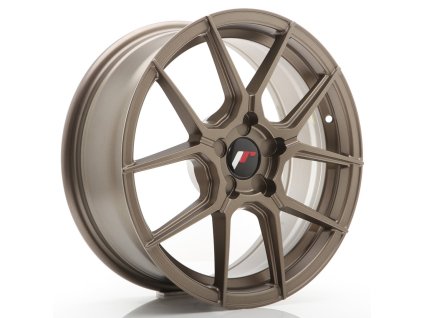 JR Wheels JR30 17x7 ET20-40 5H BLANK Matt Bronze