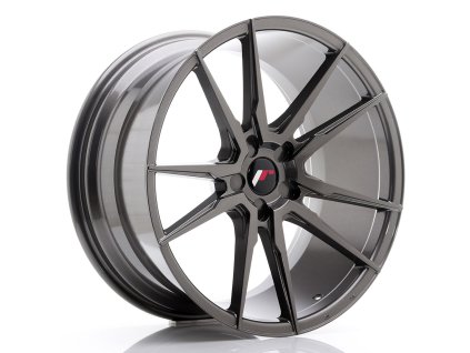 JR Wheels JR21 20x10 ET20-40 5H Blank Hyper Gray