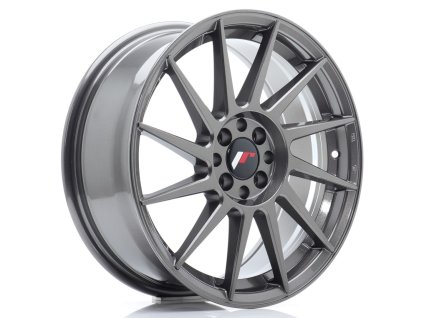 JR Wheels JR22 17x7 ET35 4x100/114 Hyper Gray
