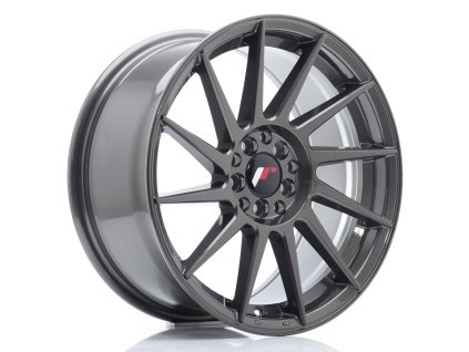 JR Wheels JR22 17x8 ET35 5x100/114 Hyper Gray