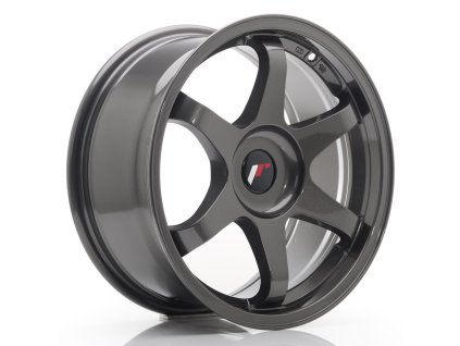 JR Wheels JR3 17x8 ET35 BLANK Hyper Gray
