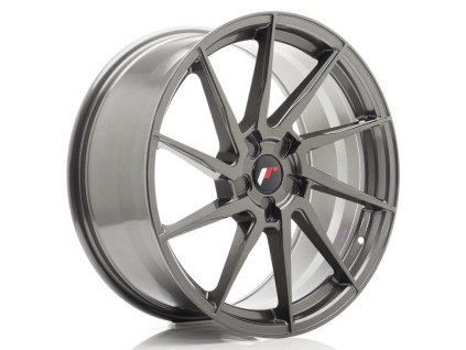 JR Wheels JR36 20x9 ET15-38 5H BLANK Hyper Gray