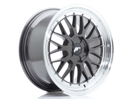 JR Wheels JR23 18x8,5 ET25-48 5H BLANK Hyper Gray w/Machined Lip