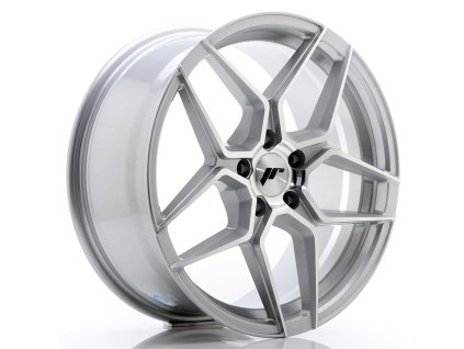 JR Wheels JR34 18x8 ET35 5x120 Silver Machined Face