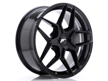 JR Wheels JR34 18x8 ET20-42 5H BLANK Glossy Black