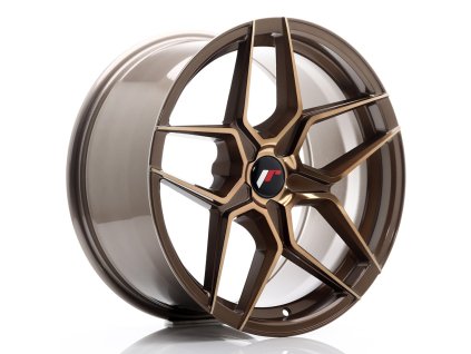 JR Wheels JR34 18x9 ET20-42 5H BLANK Platinum Bronze