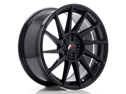JR Wheels JR22 17x8 ET35 5x100/114 Glossy Black