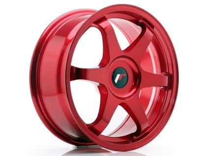 JR Wheels JR3 17x7 ET20-42 BLANK Platinum Red