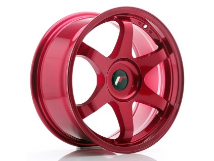 JR Wheels JR3 17x8 ET35 BLANK Platinum Red