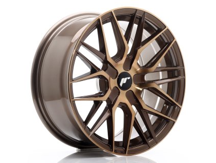 JR Wheels JR28 17x8 ET25-40 BLANK Platinum Bronze