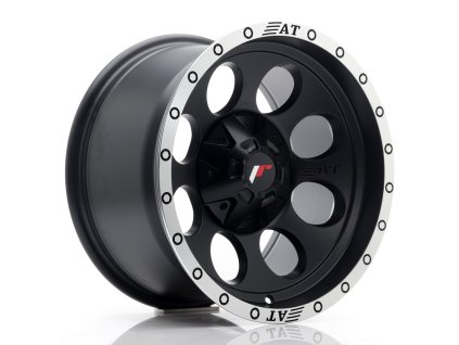 JR Wheels JRX4 16x9 ET0 5x127 Matt Black w/Machined Lip