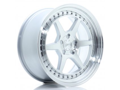 JR Wheels JR43 18x8,5 ET15-35 5H BLANK Silver w/Machined Face