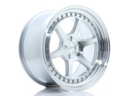 JR Wheels JR43 18x9,5 ET15-35 5H BLANK Silver w/Machined Face