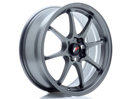 JR Wheels JR5 17x7 ET25 4x108 Matt Gun Metal