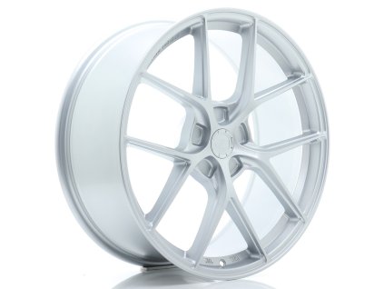 JR Wheels SL01 20x8 ET20-40 5H BLANK Matt Silver