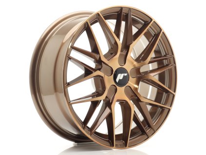 JR Wheels JR28 16x7 ET20-40 BLANK Platinum Bronze