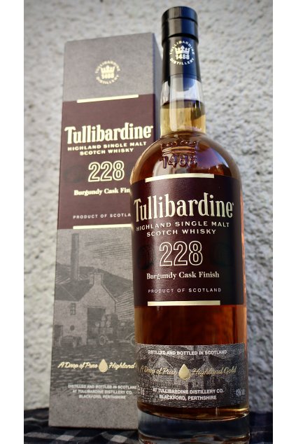 Tullibardine 228 Burgundy Cask Finish 43% 0,7l
