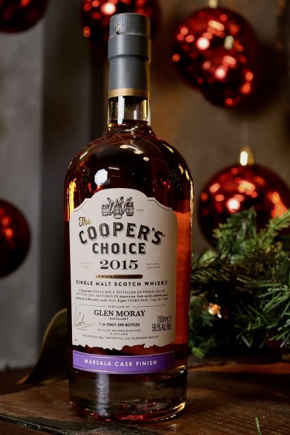 The Cooper's Choice Glen Moray 8 éves 58,5% 0,7l