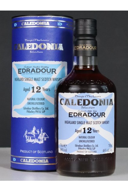 Edradour CALEDONIA 12 éves Old Highland Single Malt 46% 0,7 l