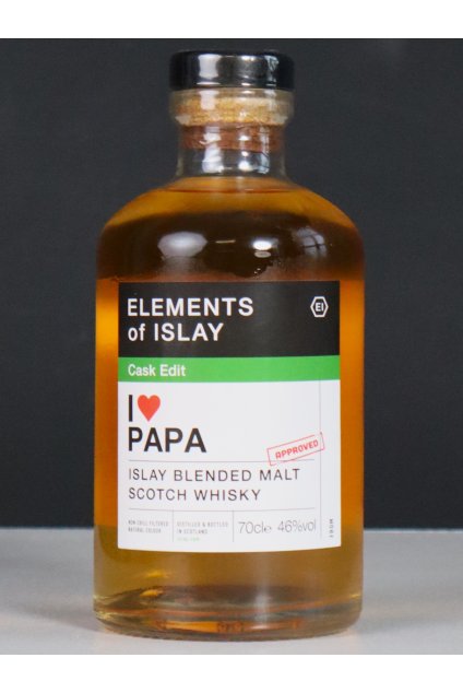 Elements of Islay Cask Edit I LOVE PAPA Islay Blended Malt 46% 0,7 l