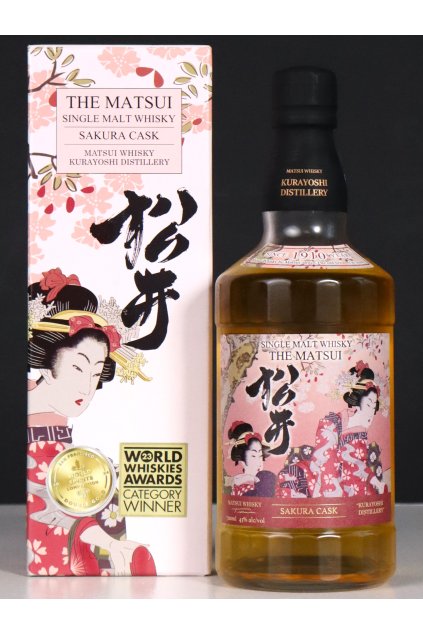 Matsui Whisky THE MATSUI Single Malt Japanese Whisky SAKURA CASK 43% 0,7 l