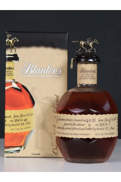 Blanton's The Original Single Barrel Bourbon Whiskey 46,5% 0,7 l