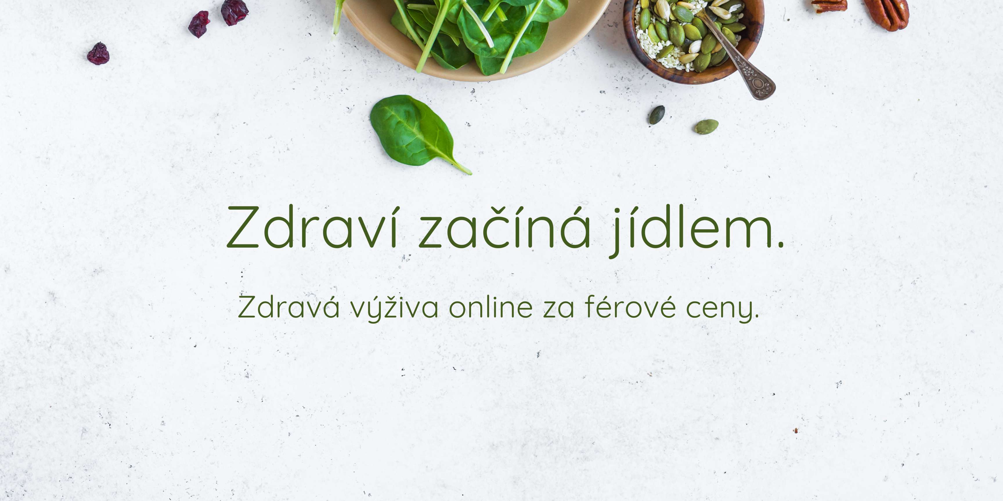 Zdraví začíná jídlem - zdravá výživa online