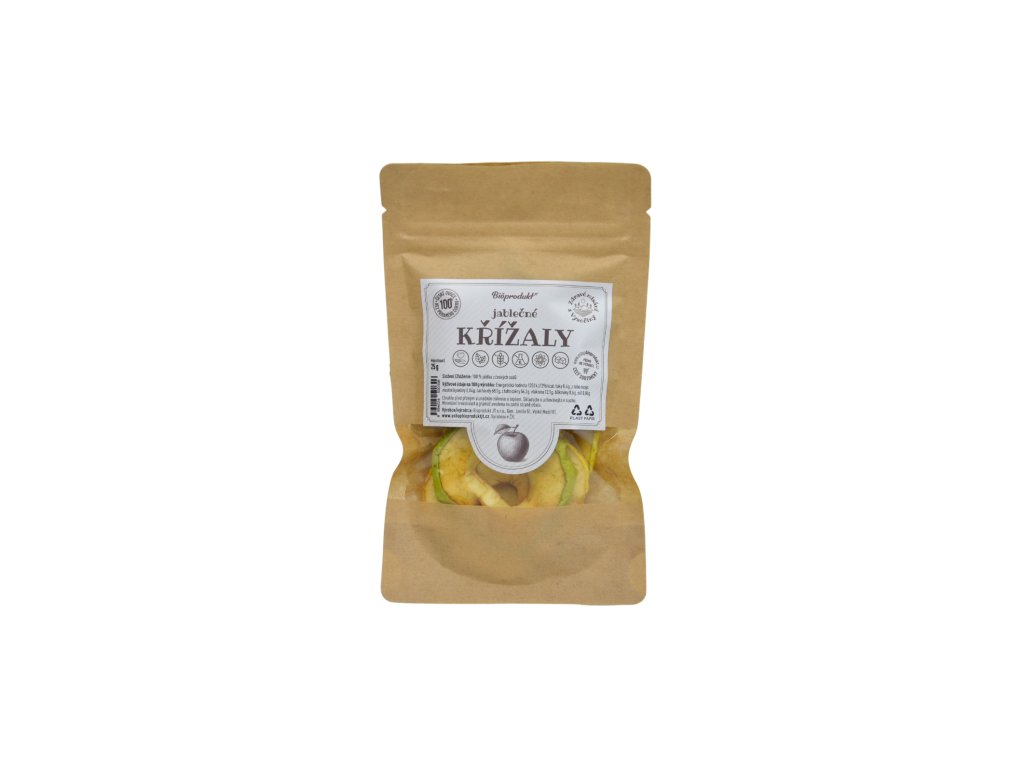 Křížaly jablečné - Bioprodukt 25g