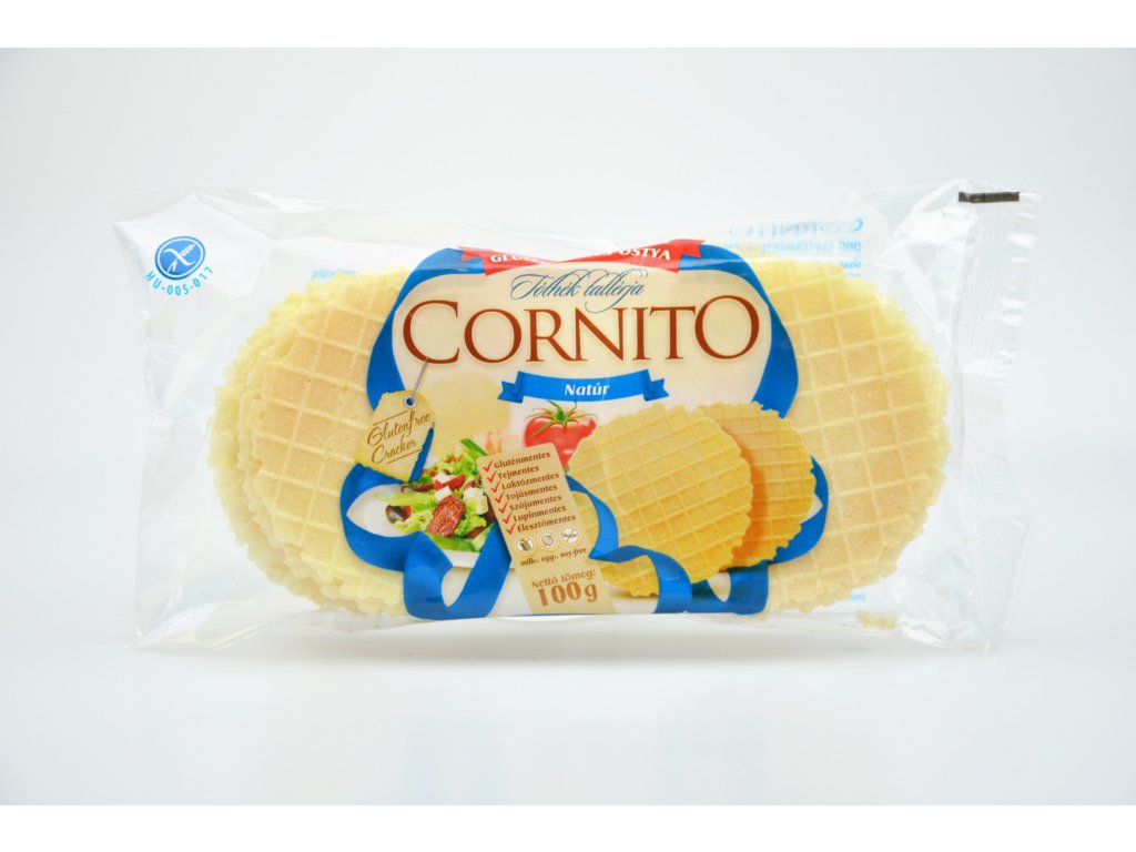 Oplatky kukuřično - bramborové bez lepku - Cornito 100g