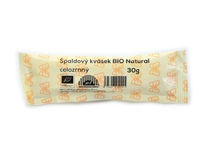 Špaldový kvásek BIO celozrnný - Natural 30g