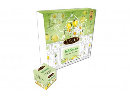 Čaj bylinkový s citronovou trávou, heřmánkem a limetovými listy - Liran 16x1,8g
