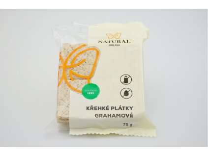 Křehké plátky grahamové - Natural 75g