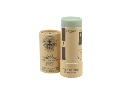 Tuhý deodorant přírodní - Vůně orientu - Natava 60g