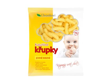 Kukuřičné křupky jemně solené bez lepku - Chrástkovi 50g