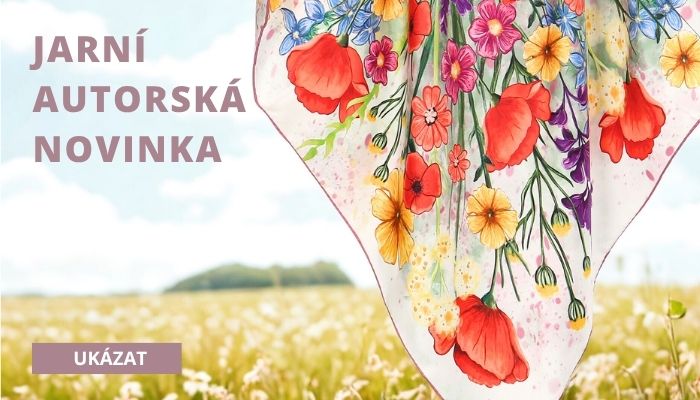 Novinka autorské šátky