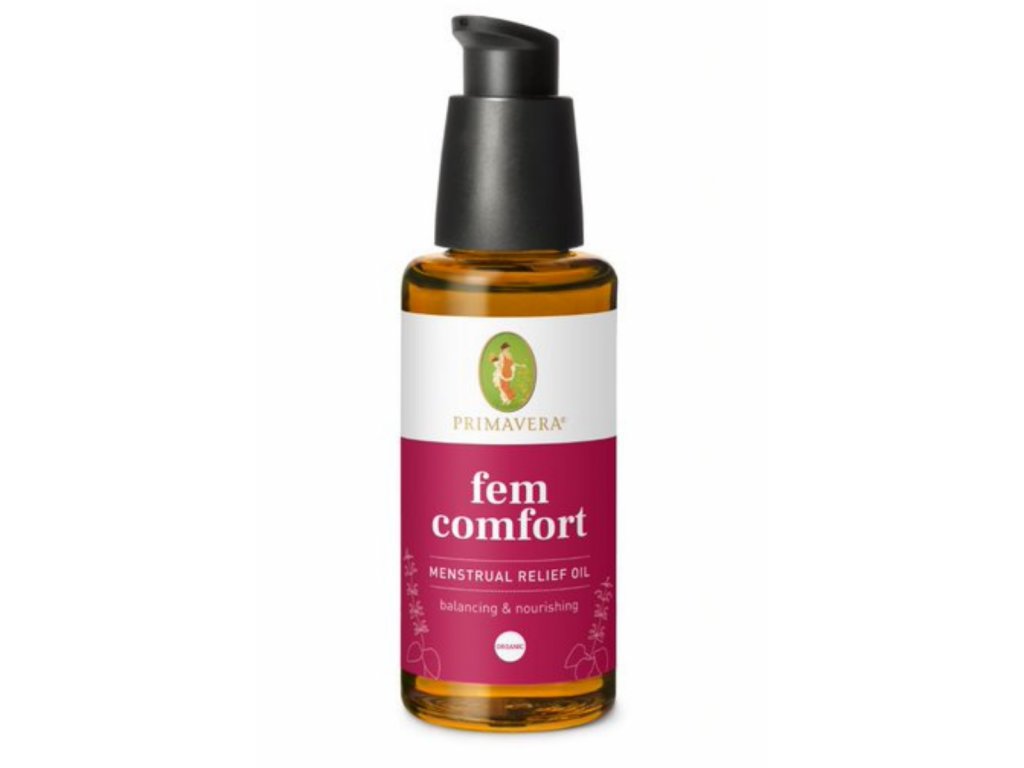 Vyrovnávací masážní olej pro ženy Fem Comfort, PRIMAVERA, 50 ml