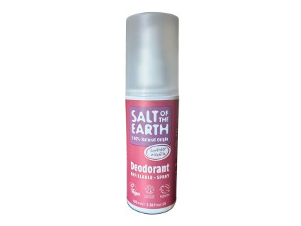 Deo spray Levandule a vanilka, SALT OF THE EARTH (1)