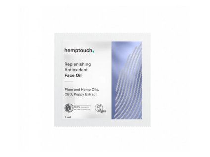VZOREK Obnovující antioxidační pleťový olej, HEMPTOUCH, 8 ml