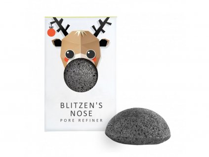 Mini konjak houba s aktivním uhlí, Sob, vánoční kolekce