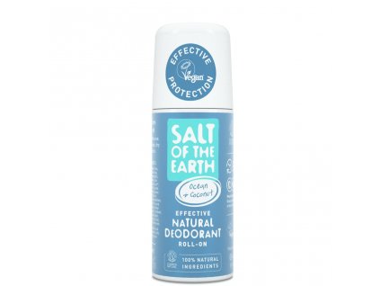 Deo roll-on ocean coconut, SALT OF THE EARTH, 75 ml