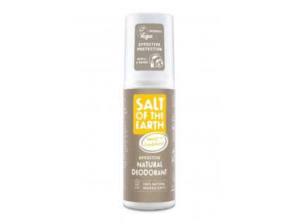 Deo spray ambra santal, SALT OF THE EARTH, 100 ml